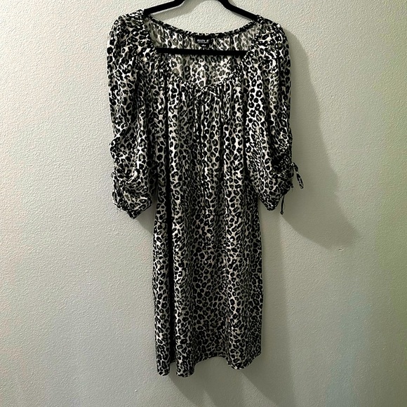 Leopard Print Dress - Picture 1 of 5